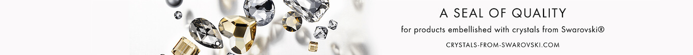 EXCLUSIVE EDITION jewels adorned with Swarovski® crystals